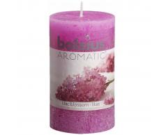 Bolsius Velas perfumadas rústicas Flor de Lila 6 unidades 103626240351