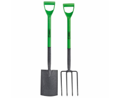 Draper Tools Pala y horquilla de jardín acero carbono 28x18 cm 165666