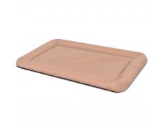 vidaXL Colchón para perro tamaño M beige