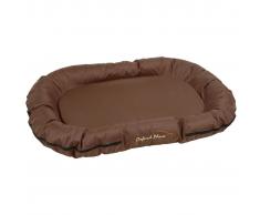 Kerbl Cama de mascota Oxford Place 100x70x15 cm marrón 84992