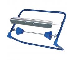 Kerbl Portarrollos de pared azul metálico 29563