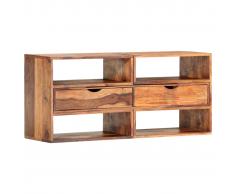vidaXL Mueble para TV madera maciza de sheesham 160x30x45 cm