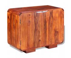 vidaXL Aparador de madera maciza sheesham 75x35x60 cm