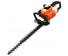 vidaXL Cortasetos de gasolina 722 mm naranja y negro