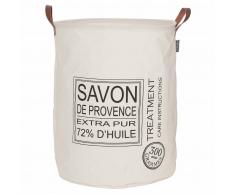 Sealskin Cesto para ropa sucia Savon de Provence crema 60 L 361752065