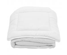vidaXL Set edredón entretiempo niños 2 pzas blanco 100x135 cm/40x60 cm