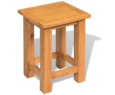 vidaXL Mesa auxiliar madera roble 27x24x37 cm