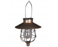 Luxform Lámpara solar LED colgante Tirana bronce 40104