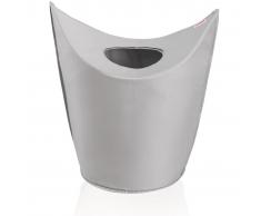 Leifheit Cesto para la ropa 60x35x80 cm gris 80022