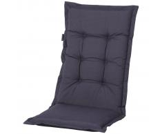 Madison Cojín de silla exterior respaldo Panama 123x50cm gris PHOSO060