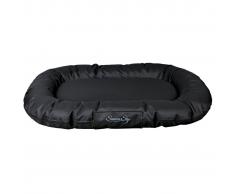 TRIXIE Cama de perro ovalada Samoa Sky negra 80x60 cm 28351