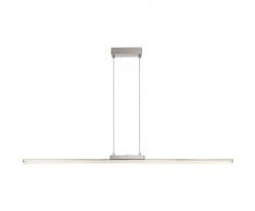 GLOBO Lámpara LED colgante LOMBARDIA cromo y vidrio 68056H2