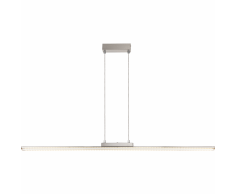 GLOBO Lámpara LED colgante LOMBARDIA cromo y vidrio 68056H2