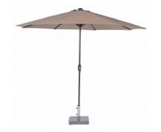 Garden Impressions Sombrilla Lotus 300 cm gris topo 11086