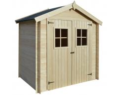 vidaXL Caseta de exterior para el jardín 2x1,5m madera de 19mm