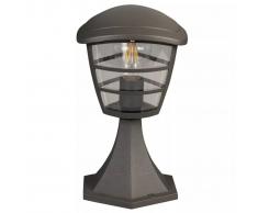 Luxform Lámpara de pie para jardín Brussels antracita 230 V LUX1604Z