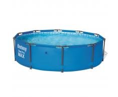 Bestway Piscina redonda Steel Pro con estructura de acero, 305 x 76 cm