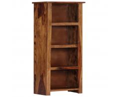 vidaXL Estantería de madera maciza de sheesham 50x30x100 cm