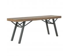 vidaXL Banco de jardín 120 cm madera de acacia maciza
