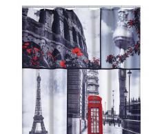 RIDDER Cortina de ducha Attractions poliéster 180x200 cm