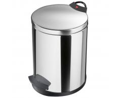 Hailo Cubo con pedal T2 tamaño M 11 L acero inoxidable 0513-039