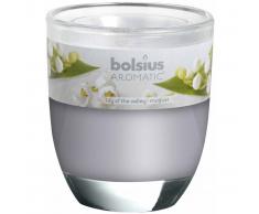 Bolsius Velas perfumadas Lirio de Valle blanca 6 unidades 103626150303