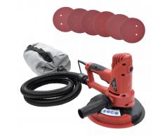 vidaXL Lijadora de yeso con función de aspirador 710 W