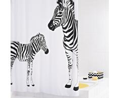 RIDDER Cortina de ducha Zebra tela 180x200 cm 42311