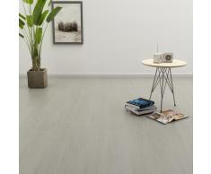 vidaXL Tarima flotante de click 3,51 m² 4 mm PVC gris claro