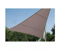 Perel Toldo de vela triangular 5 m gris topo GSS3500TA