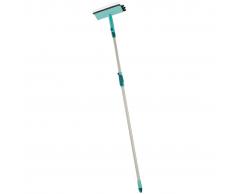 Leifheit Cepillo limpiaventanas con mango telescópico 28 cm 51104