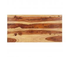 vidaXL Superficie de mesa madera maciza de sheesham 25-27 mm 60x140 cm
