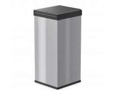 Hailo Cubo de basura Big-Box Touch XXL 71 L plateado 0880-301