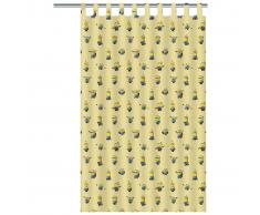 Minions Disney Cortina infantil 250x140 cm amarilla ASSO220008
