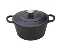 Gusta Cacerola de hierro fundido 24 cm negro 01140200