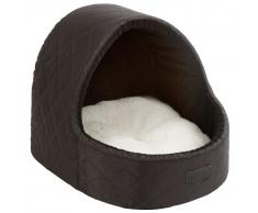 Kerbl Cama cubo para perro Charlotte 35x33x32 cm negro 80340