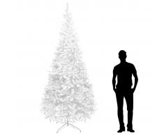 vidaXL Árbol de Navidad artificial XL 300 cm blanco