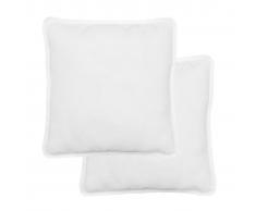 vidaXL Almohada 2 unidades 80x80 cm blanca