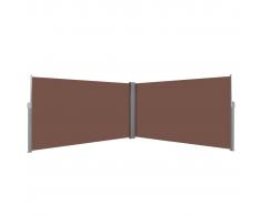 vidaXL Toldo lateral retráctil 160x600 cm marrón