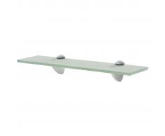 vidaXL Estante flotante de cristal 40x10 cm 8 mm