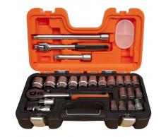 BAHCO Juego de vasos de 1/2", 24 piezas S240
