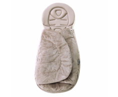 Bo Jungle Nido manta para bebé B-Comfort gris topo B300610