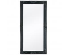 vidaXL Espejo de pared estilo barroco 120x60 cm negro