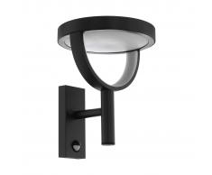 EGLO Lámpara LED pared jardín con sensor Francari gris antracita 11W