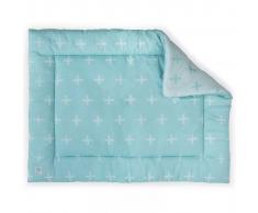 Jollein Colcha para parque cuna 80x100 cm signo más jade 017-513-65109