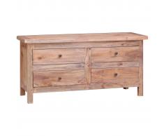 vidaXL Mueble para la TV de madera maciza reciclada 102x35x50 cm