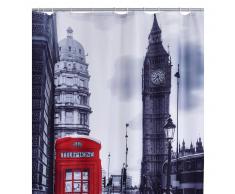 RIDDER Cortina de ducha London poliéster 180x200 cm