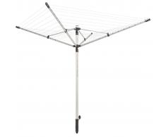 Leifheit Tendedero giratorio LinoPush 500 Schwarz 85360