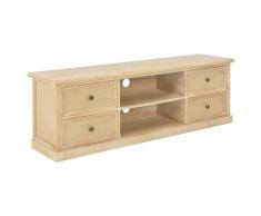 vidaXL Mueble para TV de madera 120x30x40 cm