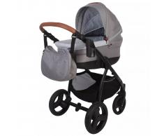 Bo Jungle Silla/Coche de bebé 4 en 1 B-Zen gris claro B700505